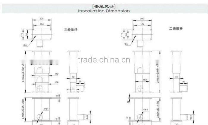 Electric projector ceiling lift projector cage