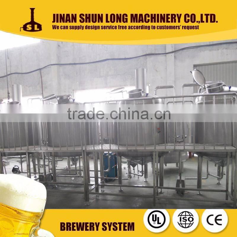 Full time service turn-key brew house system beer equipment 30bbl brewery equipment