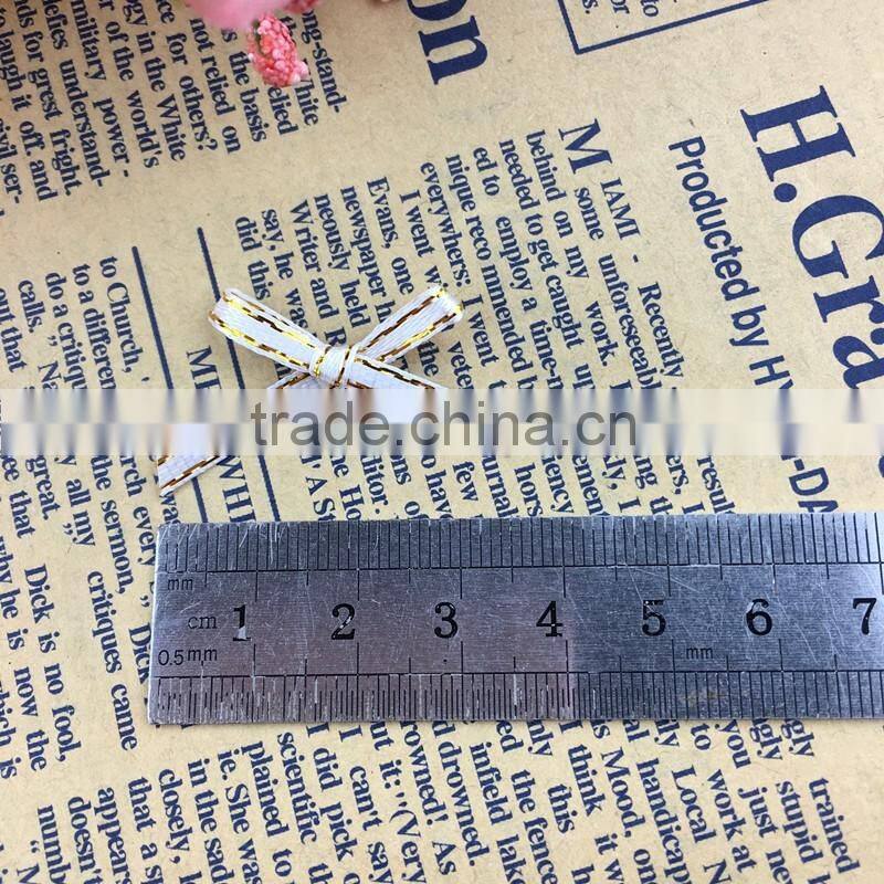 satin ribbon bows for sale/wholesale mini bow ribbon making supplies
