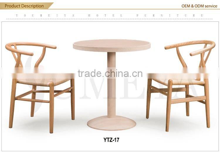 Wholesale stackable wood design dining chair, wood chair straw seat