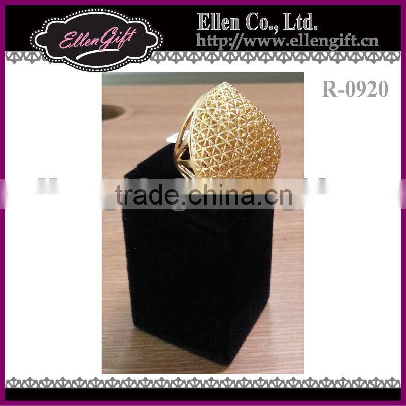 African Gold Wedding Rings R-0920