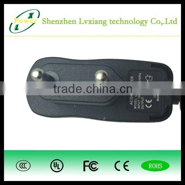 ShenZhen LvXiang 5V / 1A USB AC/DC Power Supply Wall Adapter,Adaptor Charger EU Plug
