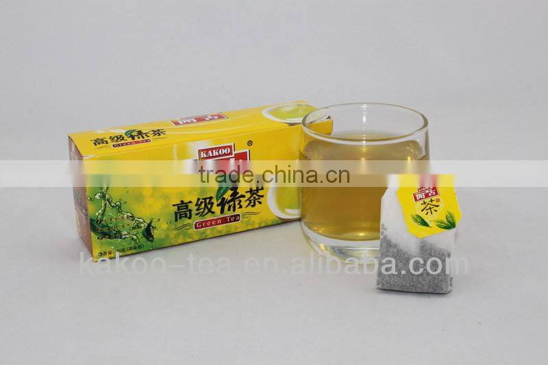 double chamber green tea bag