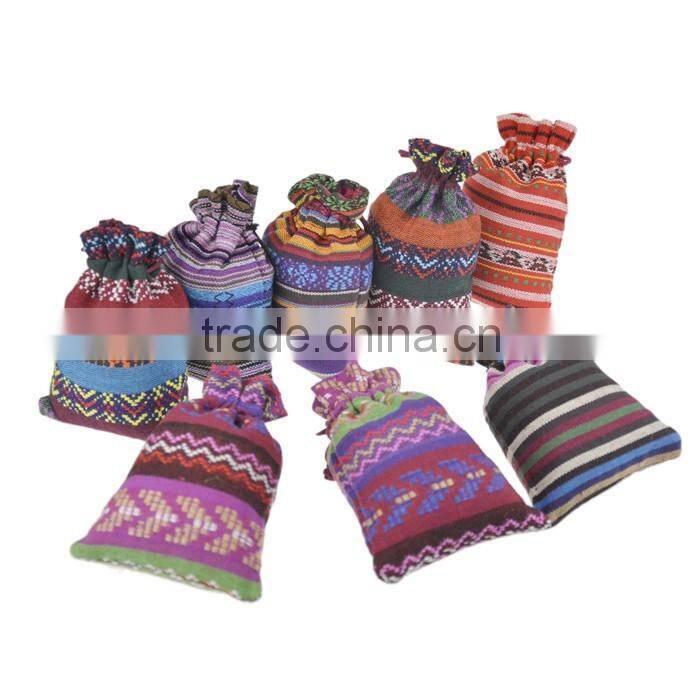 National cotton drawstring bag