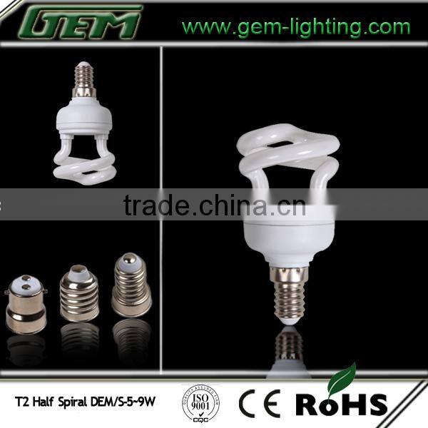 T2 7mm Energy Saving Lamp E14 With 7W