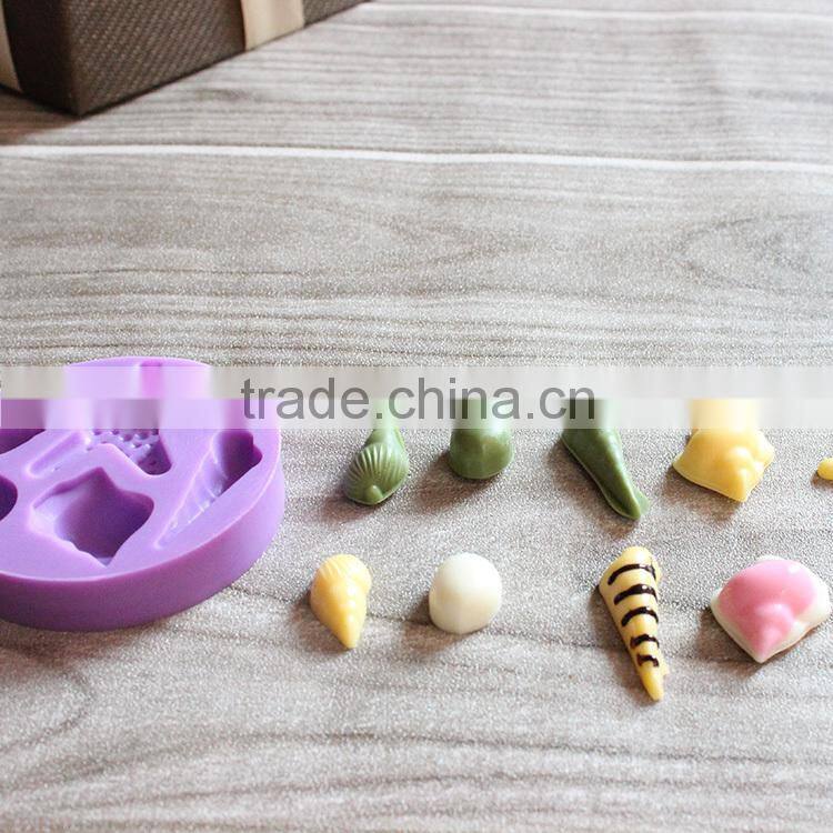 Soft Silicone Shells Cake Mold Decorating, Silicone Soap Molds Wholesale