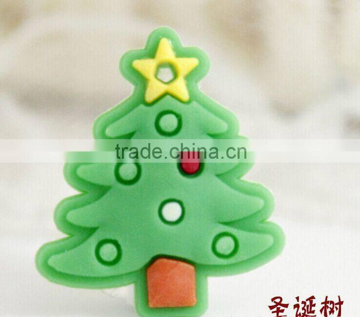 Wholesale christmas gifts 2015 resin Rainbow charms christmas decorations made in china