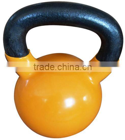 Good quality gym accessories Vinyl Kettlebell for sale