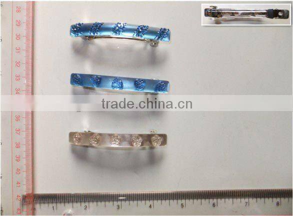 fashion all sorts of design of resin barrette