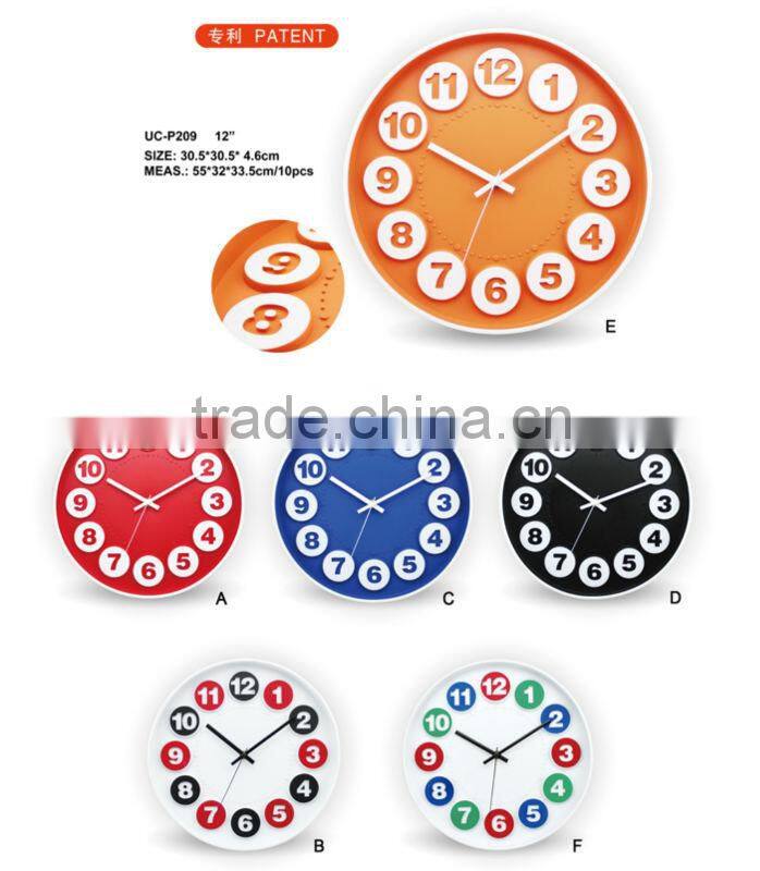 Custom unique oversized wall clocks