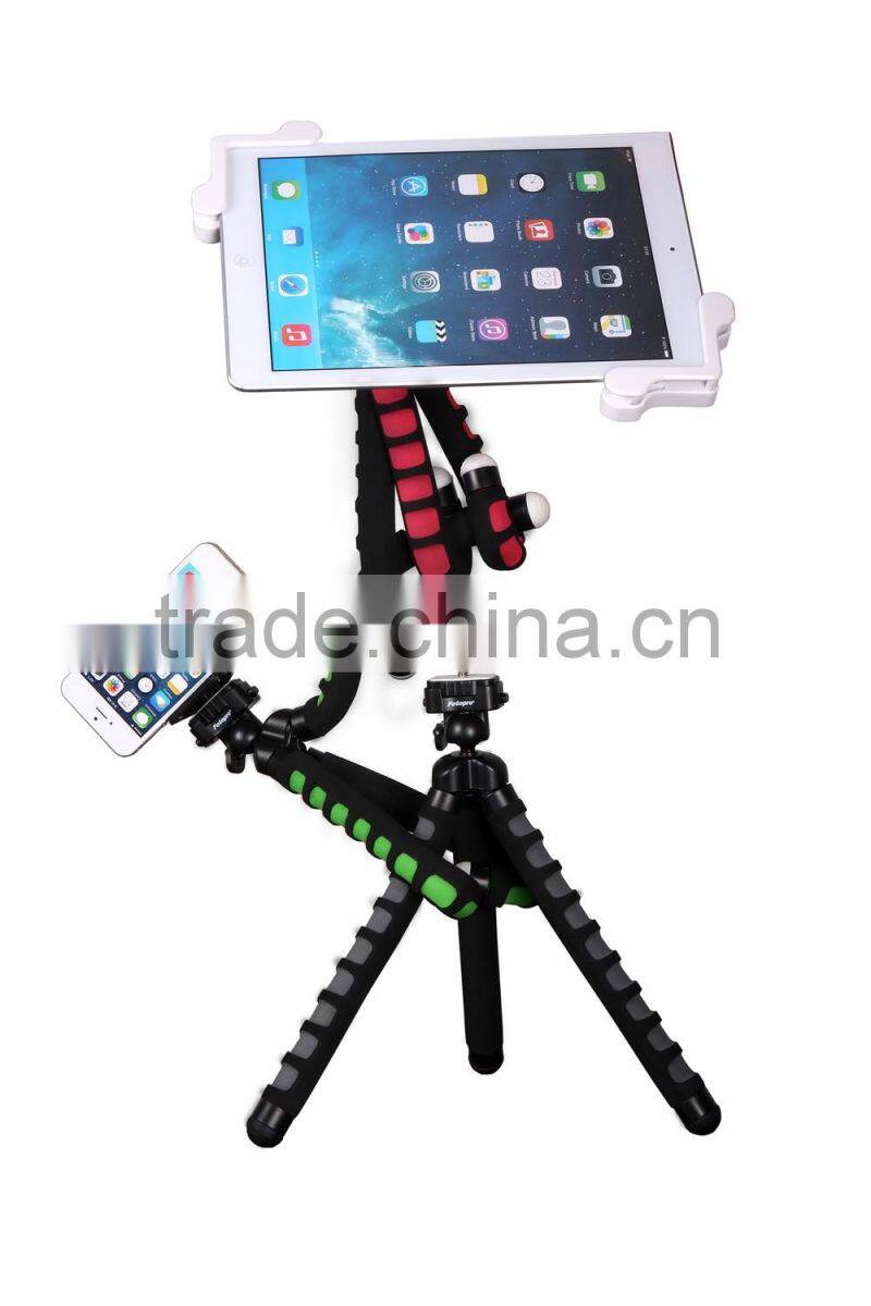 Fotopro hot sell octopus shape sponge Mini Flexible Tripod for camera or phone