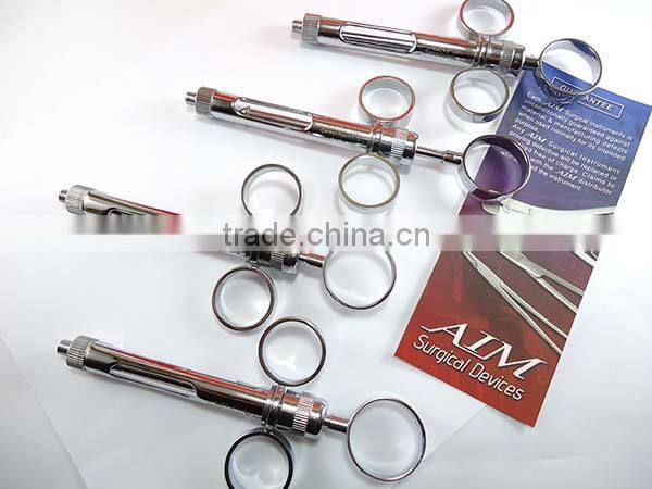 ASPIRATING SYRINGES, DENTAL SYRINGE