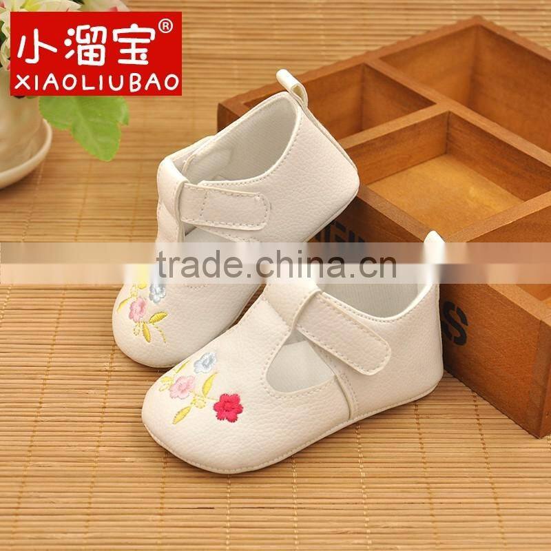 Winter infant shoe toddler shoes fancy cute bow pu leather soft sole baby boot