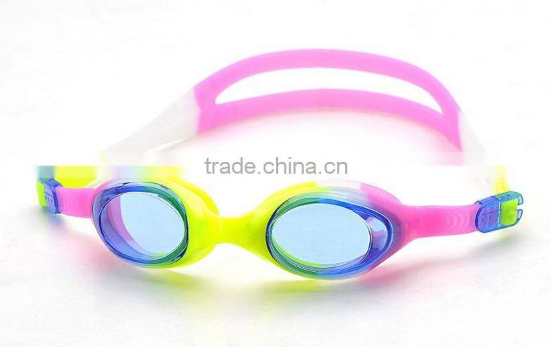 Dolphin - One Piece Anti-Glare UV Protection Junior Children Kids Swimming Goggles Play Fun