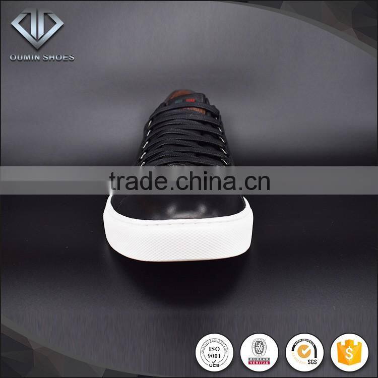Hot sale Street men fashion real leather cheap casual shoes have stock men comfortable hot sell casual shoe