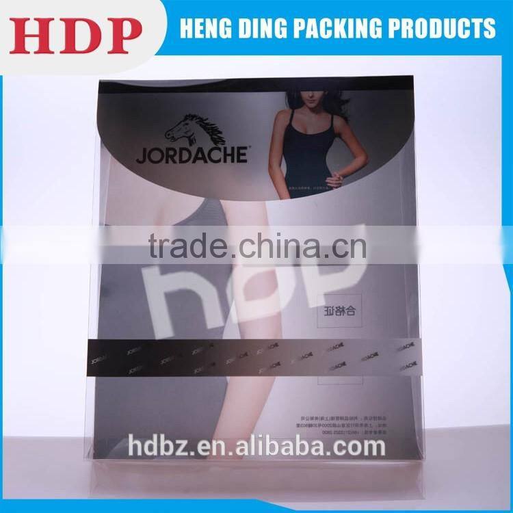 eco-friendly folding clear plastic lock box