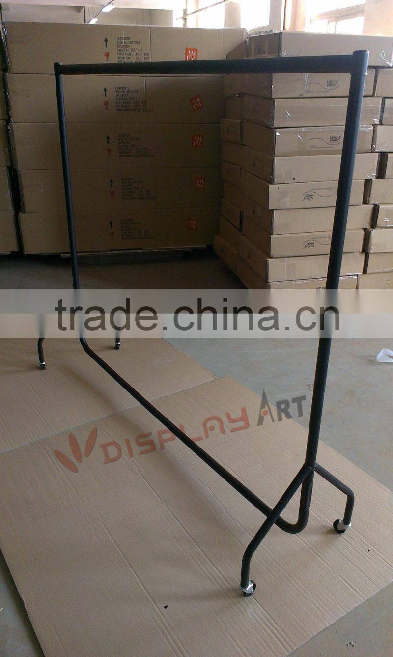 removable heavy-duty garment rack