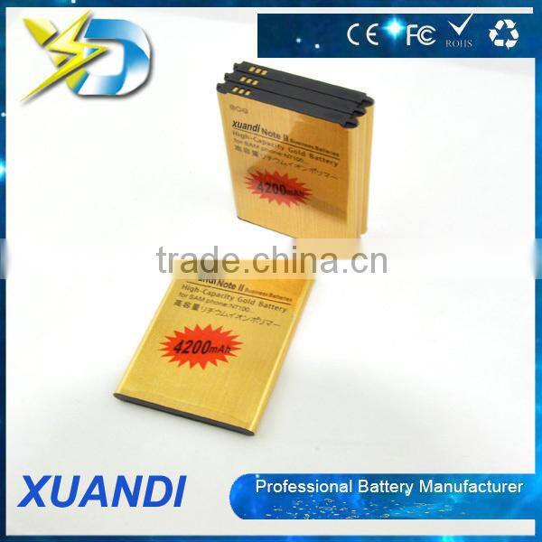 For xuandi n7100 Battery High Capacity Gold 3.8V 4200mAh high Quality