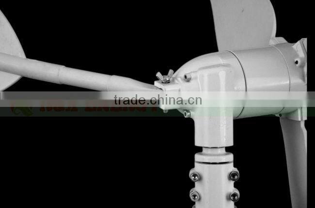 Wind generator motor 100W. Combine with wind/solar hybrid controller(LCD display)+off gird inverter.