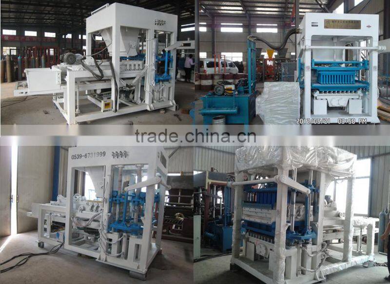 QT4-15 Fully Automated Concrete Hollow Block Making Machine