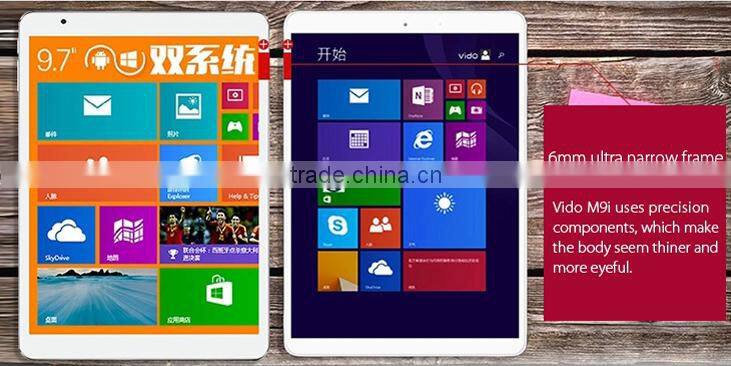 Vido M9i Tablet PC 9.7" Dual Boot Intel Quad Core 2GB 32GB OTG WIDI Camera 8000mAh