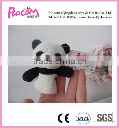 New Design Plush Panda Finger puppet for China Souvenir