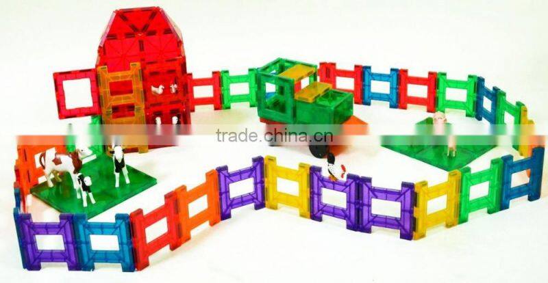 intelligent chidren building magnetic toys