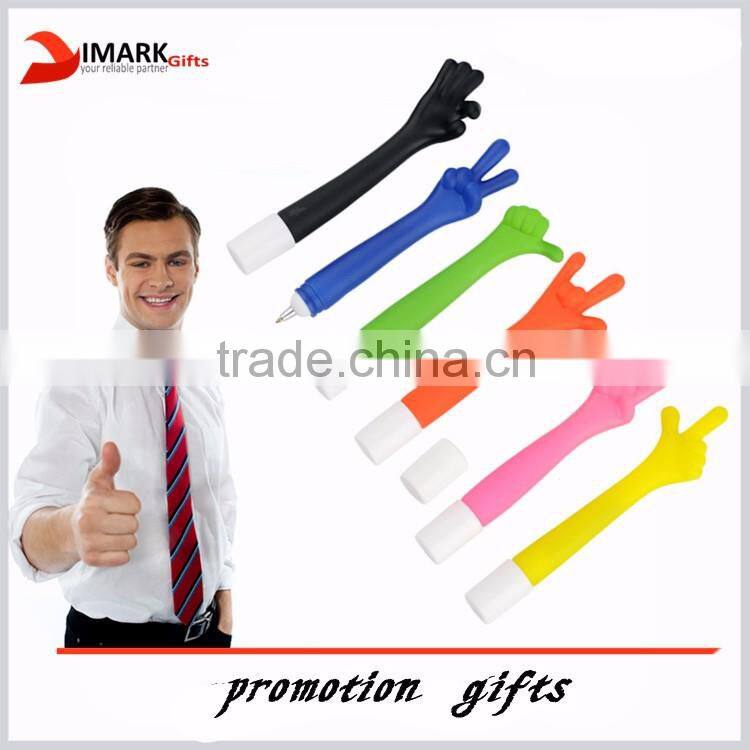 Thumb Shaped Retractable Ball Pen cheap ballpoint pen