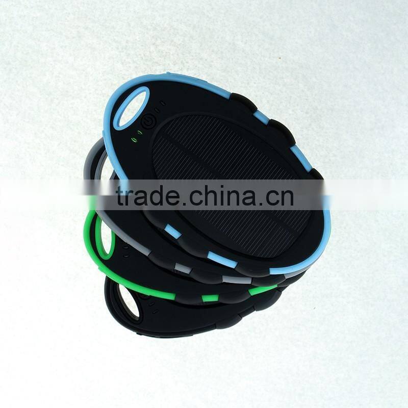 High quality 5000mah solar power bank portable for laptop