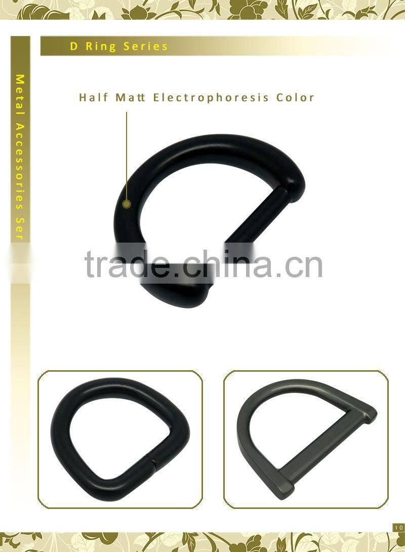 Iron Grade A Metal D Ring Snap Hook for Bag