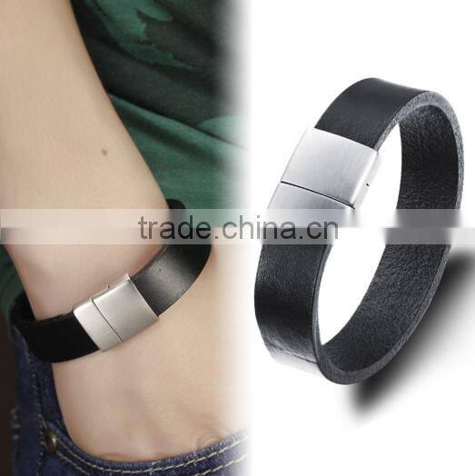 Made In China Fashion Men Jewelry 2016 Leather Bracelet