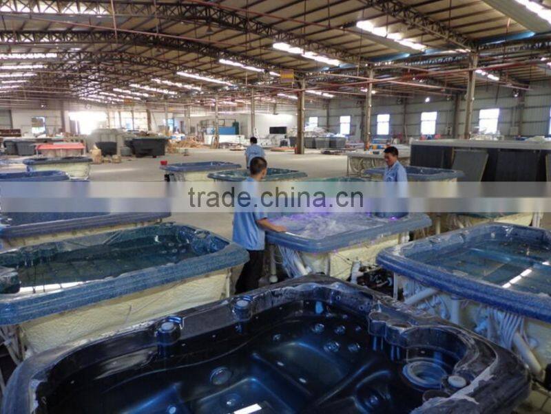 Wholesale us aristech acrylic CE approve white colour deluxe outdoor spa hot tub
