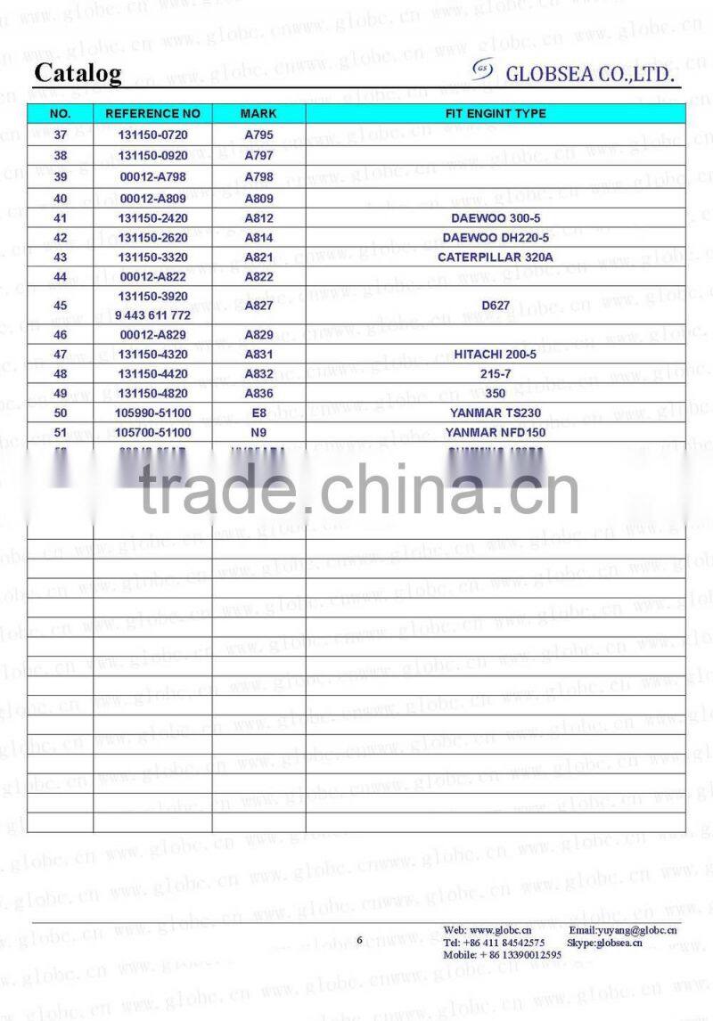 Hot sales Diesel fuel injection pump element AD type 131151-3720
