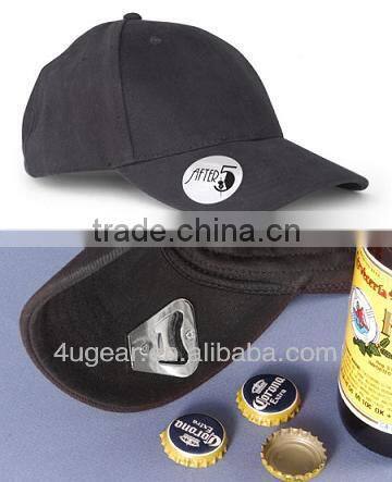 2014New high quality bottle opener baseball cap