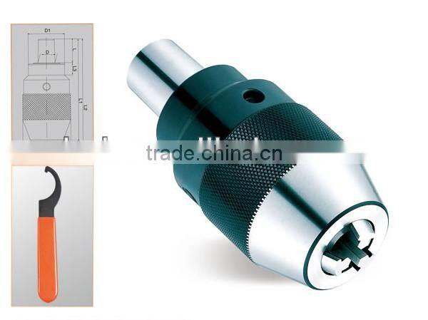 Self tightening CNC milling machine keyless collect drill chuck