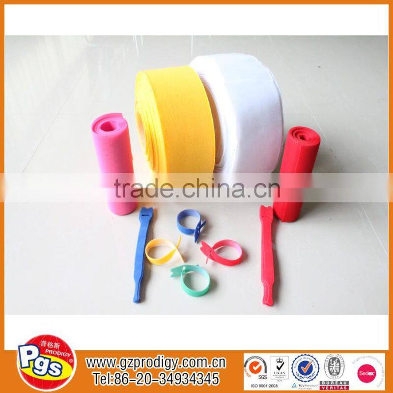 hook and loop tie adjustable cable strap custom cable tie