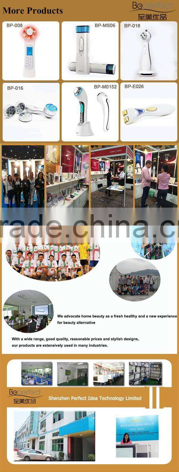 Beperfect BP-0153 ultrasonic photon Anti aging beauty device for face skin lightening