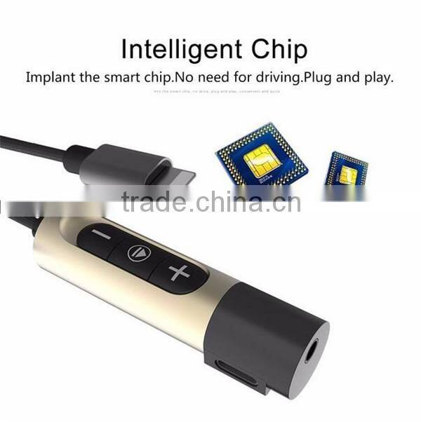 Earphone headset adapter for iphone 7&3.5mm audio jack converter