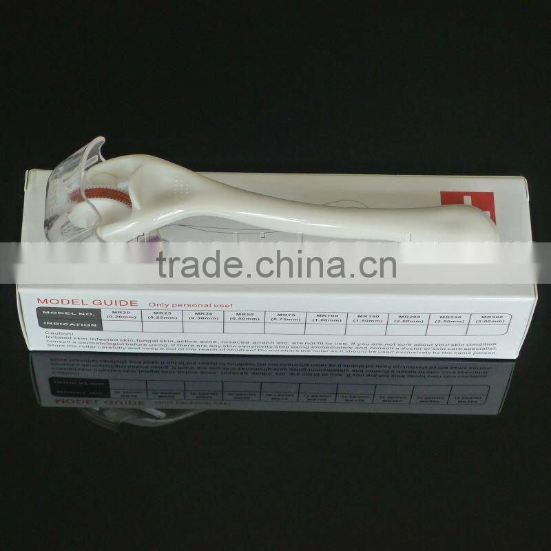 2012 medical micr needle roller therapy skin rejuvenation new derma roller