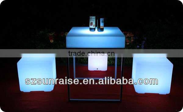 led furniture led table led chairs