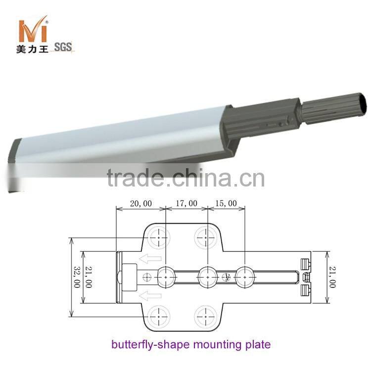 Cabinet Drawer Door Plastic Damper Buffer Push to Open Catch Latch