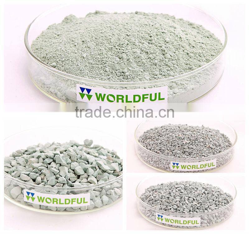 Natural Zeolite For Water Filter, 2-4MM Natural Zeolite Clinoptilolite Rock