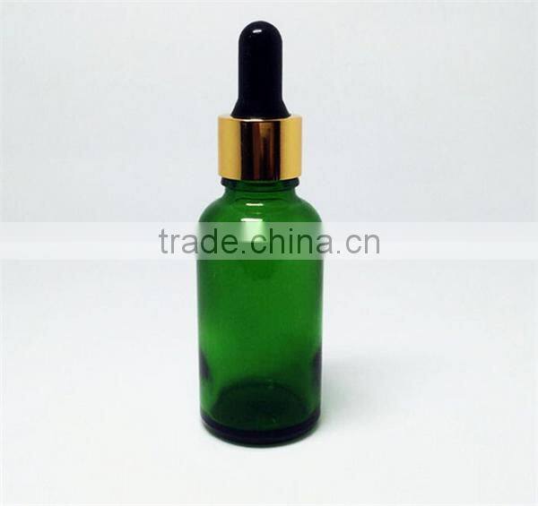 30ml essential oil glass bottle , green color brown color glass dropper bottle, e liquide essential oil bottle