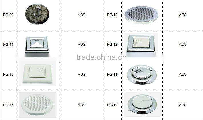ABS fan cover accessories Bathroom Fan Net Cover