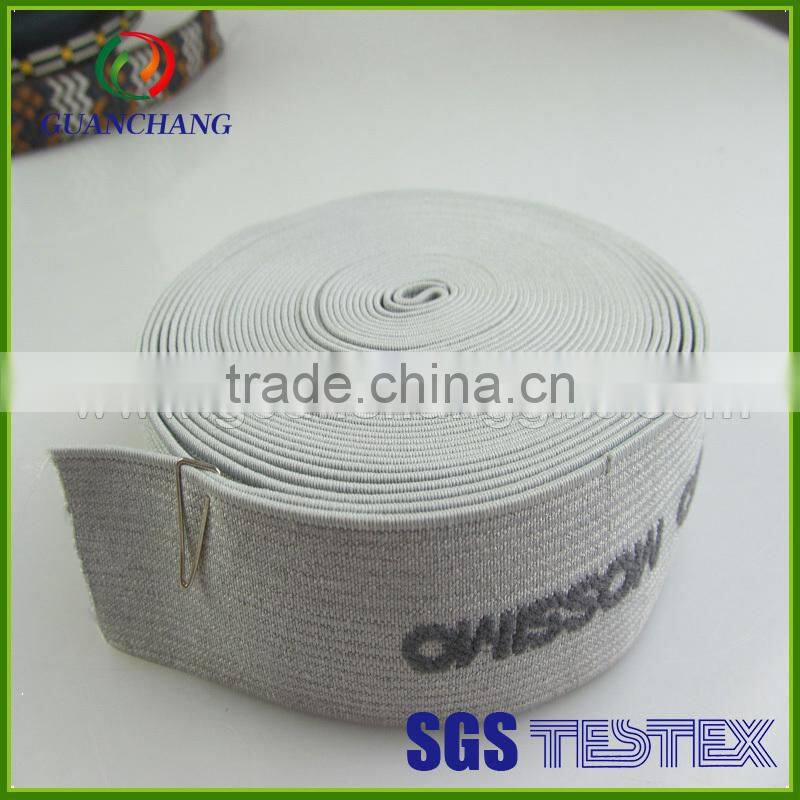 custom embroidered polyester webbing