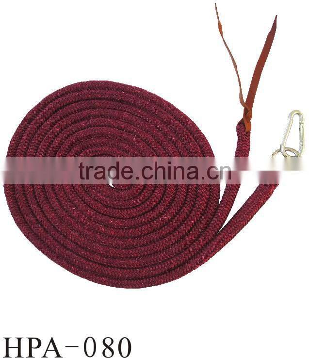16mm PA red sturdy horse lead ropes