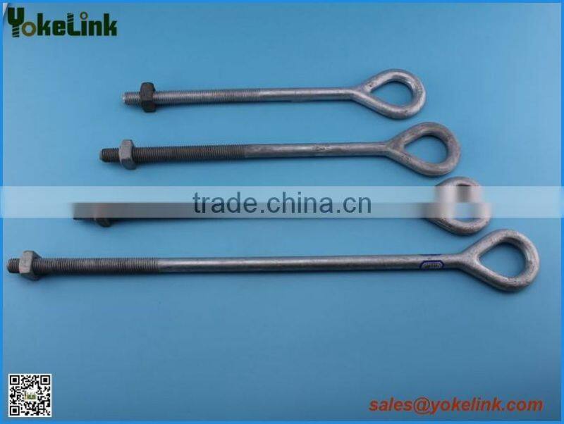ANSI C135.4 oval eye bolt