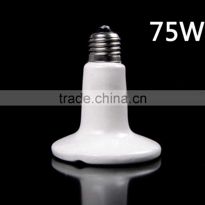 25-250W Infrared Ceramic Heat Emitter Lamp Light Bulb for Reptile Pet Brooder 110-120V