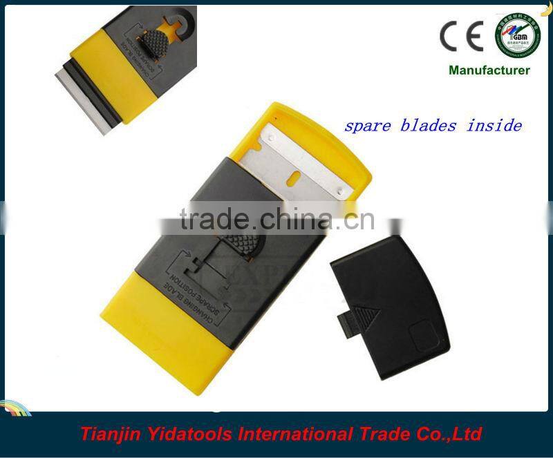 plastic ice scraper with spare blades