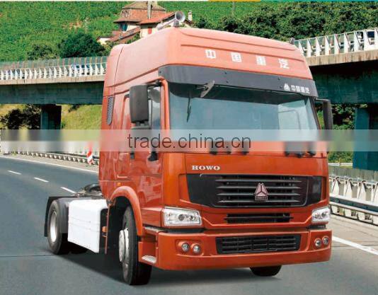 HOWO CNG 267HP 4x2 Tractor Truck Head Low Price For Sale